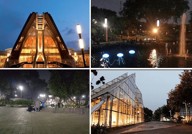 4 Taman di Jakarta yang sering dikunjungi pada malam minggu