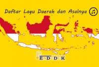 Daftar Lagu Daerah dan Asalnya Daftar Lagu Daerah dan Asalnya
