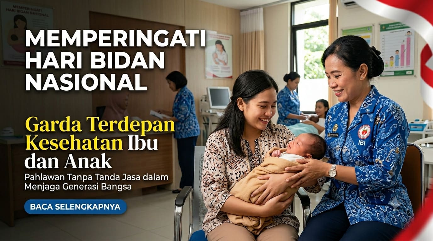 Memperingati Hari Bidan Nasional, Garda Terdepan Kesehatan Ibu dan Anak