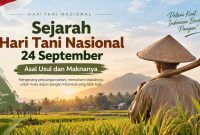 Sejarah Hari Tani Nasional 24 September Asal Usul dan Maknanya