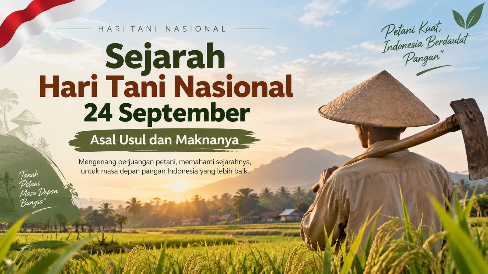 Sejarah Hari Tani Nasional 24 September Asal Usul dan Maknanya